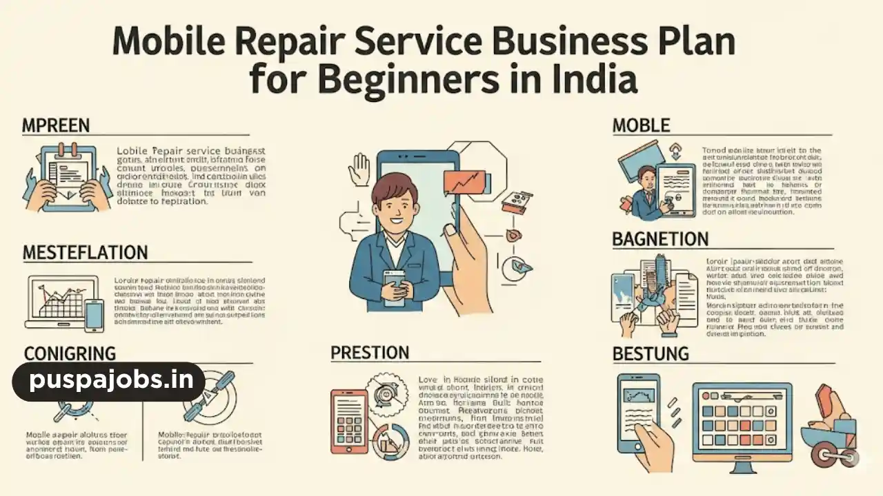 Mobile Repair Service Business Plan for Beginners in India